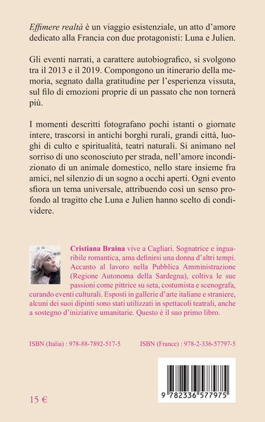 Effimere realtà, Lei e lui, racconto di viaggio in terra francese (9782336577975-back-cover)