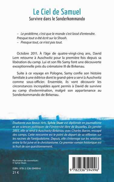 Le Ciel de Samuel, Survivre dans le Sonderkommando (9782336594996-back-cover)