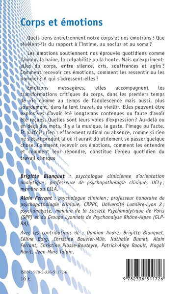 Corps et émotions (9782336511726-back-cover)