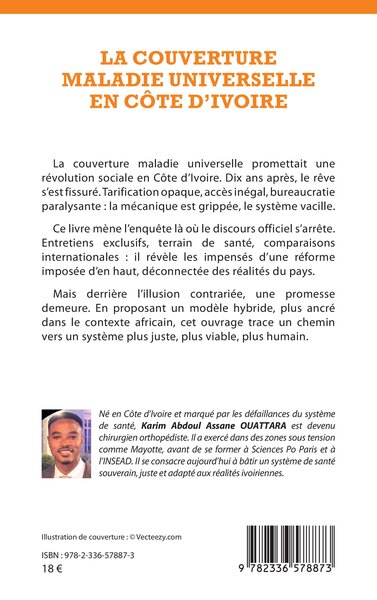 La couverture maladie universelle en Côte d’Ivoire, L’illusion contrariée (9782336578873-back-cover)