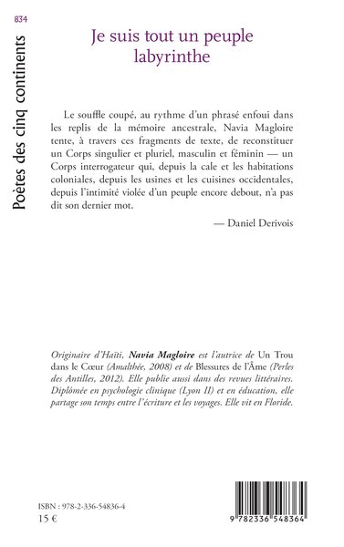 Je suis tout un peuple labyrinthe (9782336548364-back-cover)