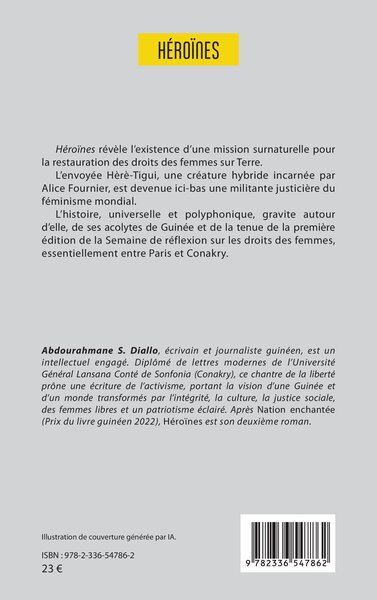 Héroïnes, L’ère des sujettes est révolue (9782336547862-back-cover)