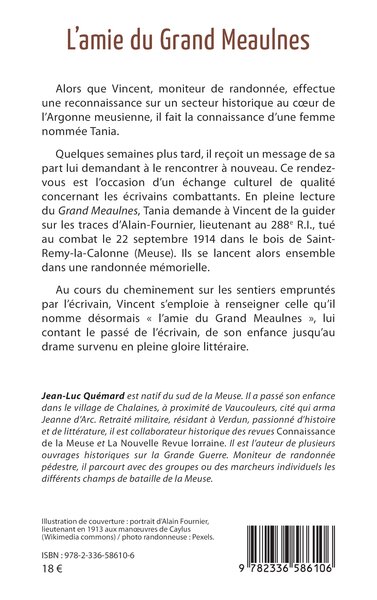 L’amie du Grand Meaulnes (9782336586106-back-cover)