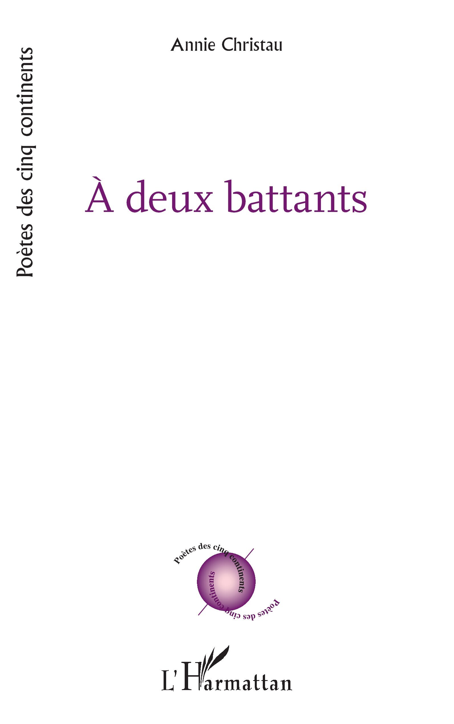 À deux battants (9782336591728-front-cover)