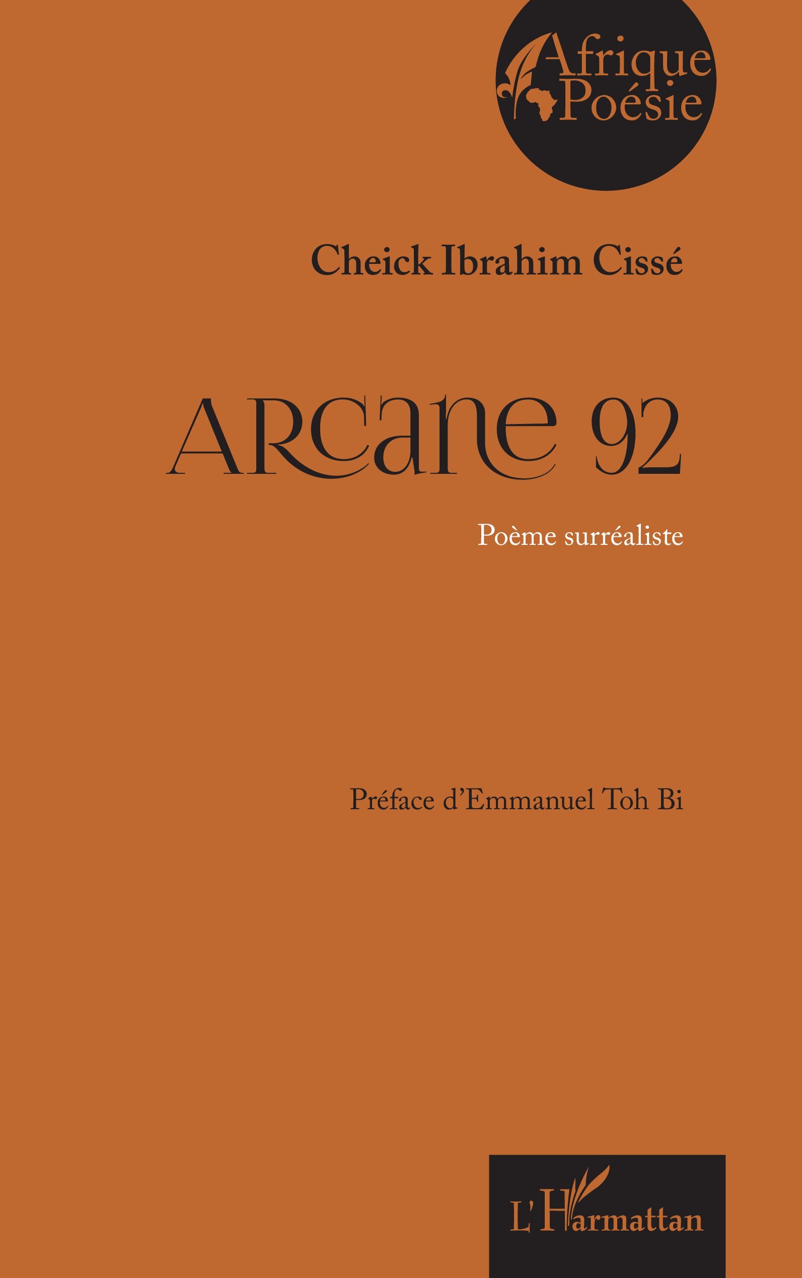 Arcane 92, Poème surréaliste (9782336566863-front-cover)