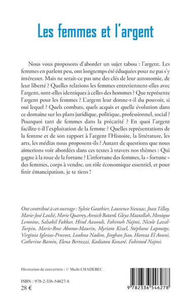 Les femmes et l’argent (9782336546278-back-cover)