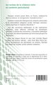 Les racines de la violence noire en contexte postcolonial, Études clinique, politique et sociologique (9782336584577-back-cover)