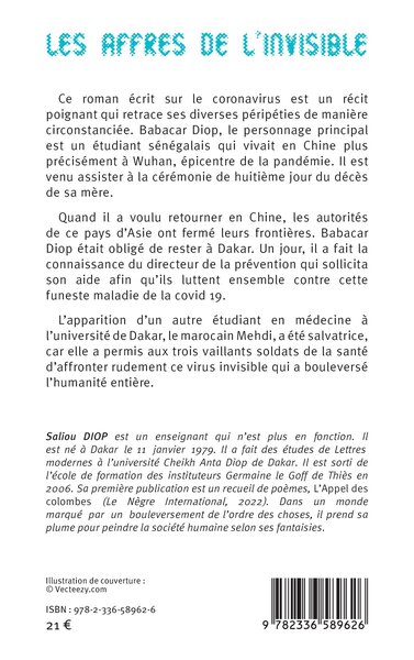Les affres de l’invisible (9782336589626-back-cover)