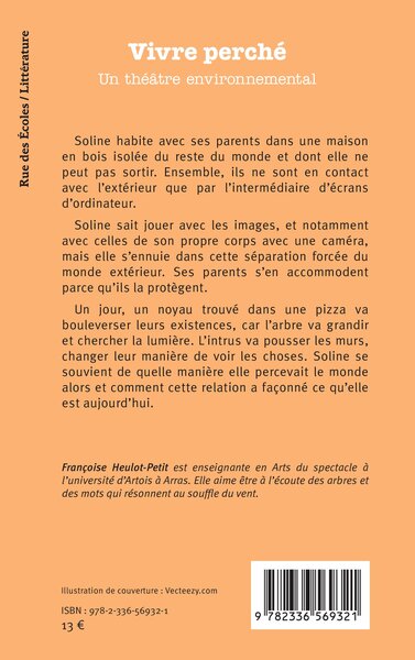 Vivre perché, Un théâtre environnemental (9782336569321-back-cover)
