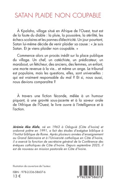 Satan plaide non coupable (9782336586076-back-cover)