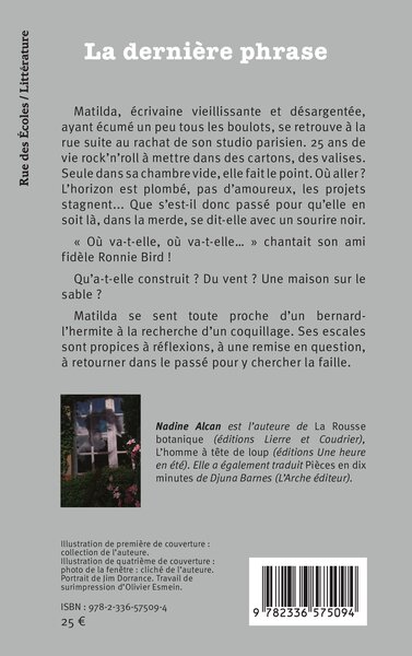 La dernière phrase (9782336575094-back-cover)