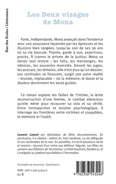 Les Deux visages de Mona (9782336543246-back-cover)