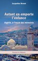 Autant en emporte l’enfance, Algérie, à l’encre des mémoires (9782336531403-front-cover)