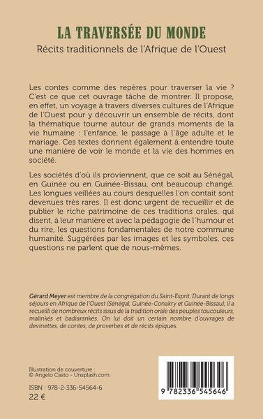 La traversée du monde, Récits traditionnels de l’Afrique de l’Ouest (9782336545646-back-cover)