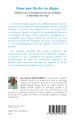 Pour une fin de vie digne, Plaidoyer pour le développement des soins palliatifs en République du Congo (9782336596914-back-cover)