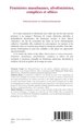 Féministes musulmanes, afroféministes, complices et alliées, Intersections et entrecroisements (9782336591308-back-cover)