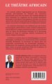 Le théâtre africain, Fabrique de héros de la résistance anticoloniale (9782336593289-back-cover)