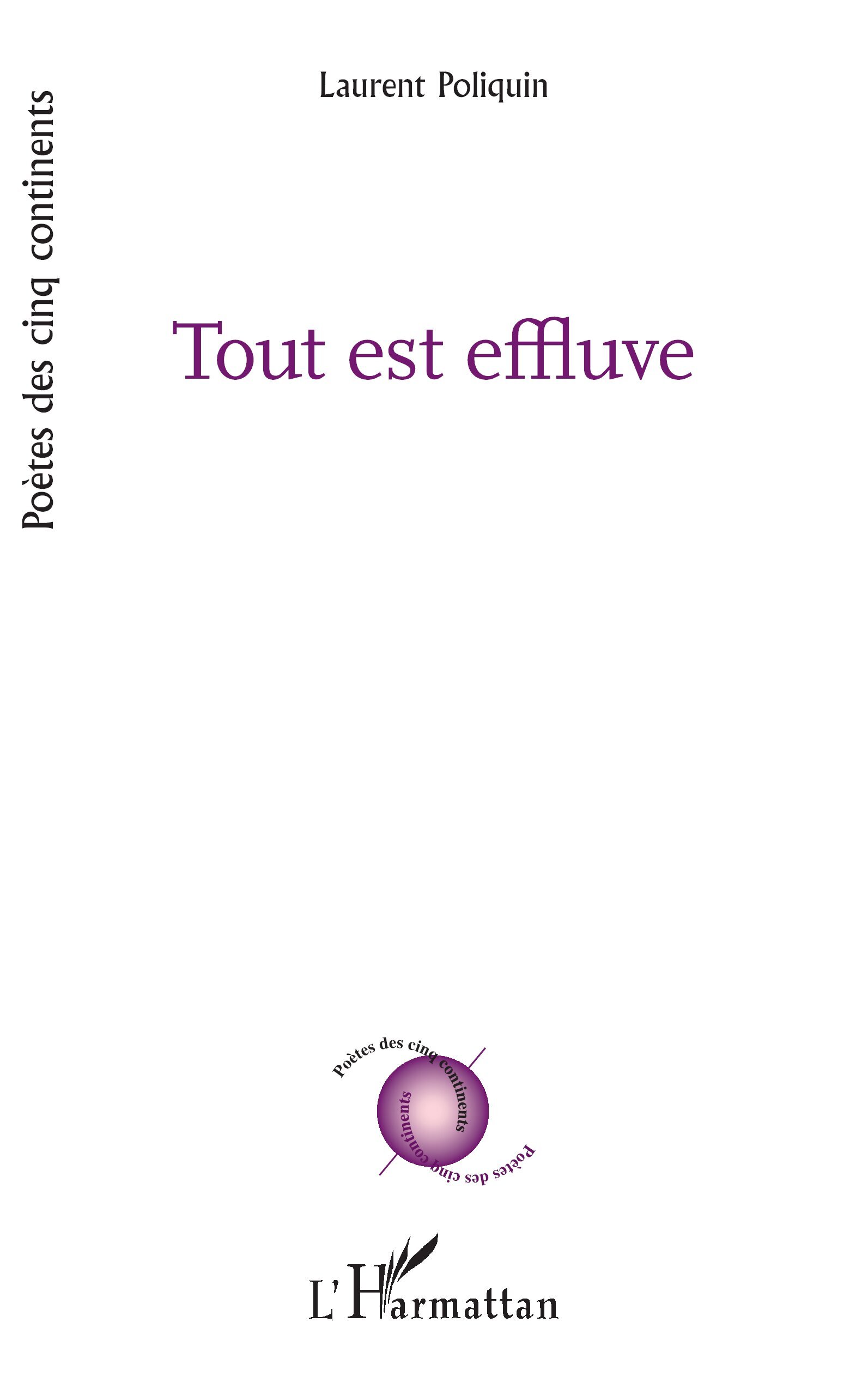 Tout est effluve (9782336504186-front-cover)