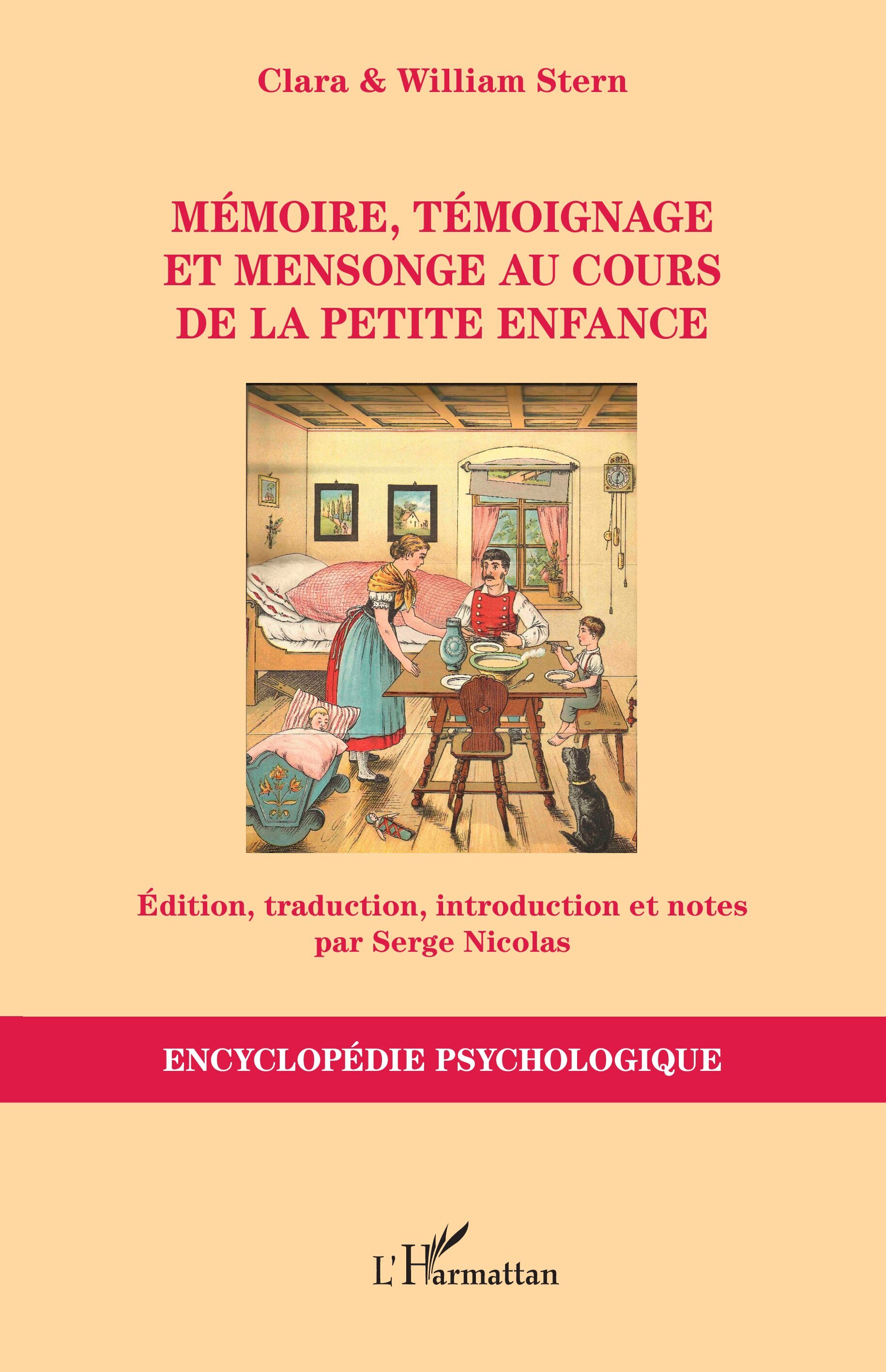 Mémoire, témoignage et mensonge au cours de la petite enfance (9782336552026-front-cover)