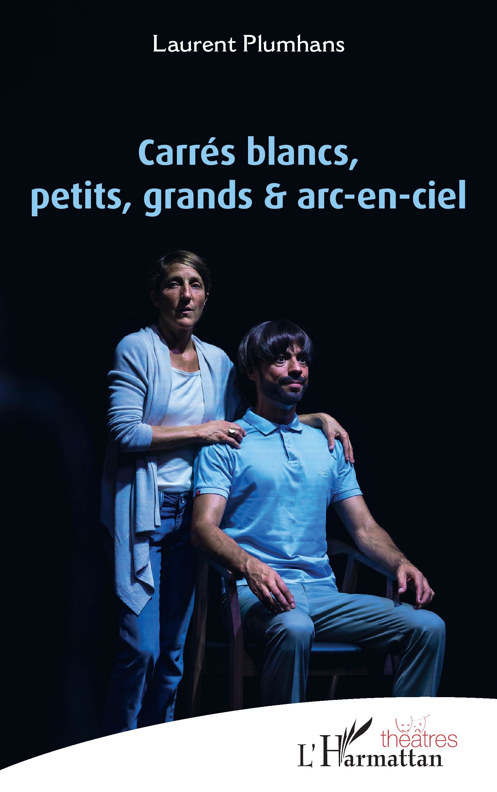 Carrés blancs, petits, grands & arc-en-ciel (9782336548784-front-cover)