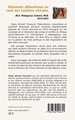 Diplomate djiboutienne au coeur des tumultes africains, (RCA, Madagascar, Comores, Mali) 2010-2023 (9782336594811-back-cover)