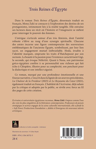 Trois Reines d’Égypte (9782336567525-back-cover)