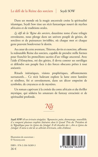 Le défi de la Reine des sorciers, Nouvelle édition (9782336563893-back-cover)