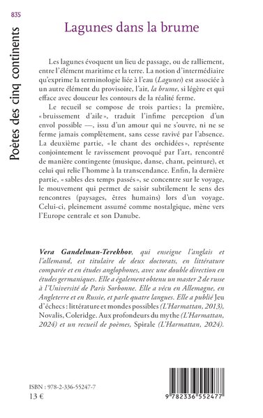 Lagunes dans la brume (9782336552477-back-cover)