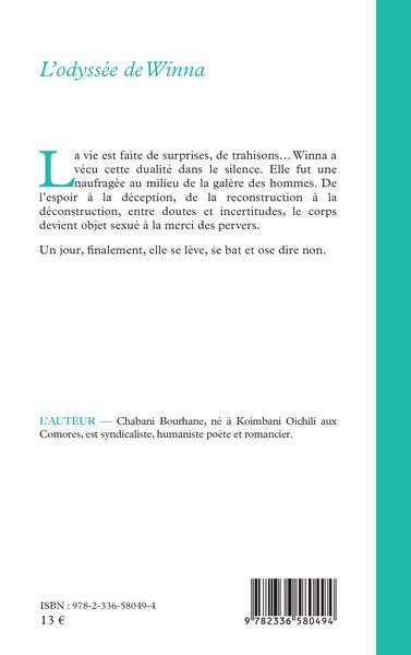 L’Odyssée de Winna (9782336580494-back-cover)