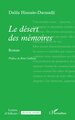 Le désert des mémoires (9782336596495-front-cover)