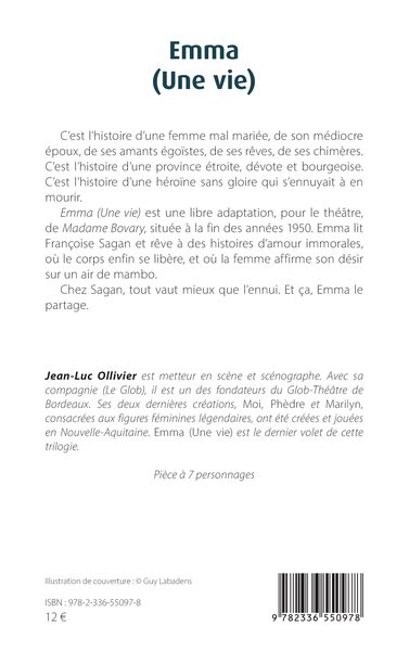 Emma (Une vie) (9782336550978-back-cover)