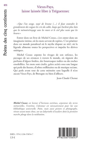 Vieux-Pays, laisse laissée libre à Tréguennec (9782336558547-back-cover)