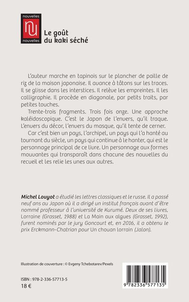 Le goût du kaki séché, Nouvelles japonaises (9782336577135-back-cover)