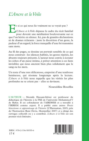 L’Ancre et le Voile (9782336583556-back-cover)