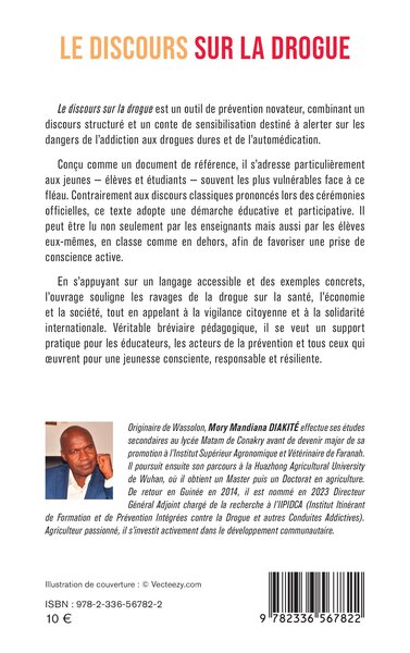 Le discours sur la drogue (9782336567822-back-cover)