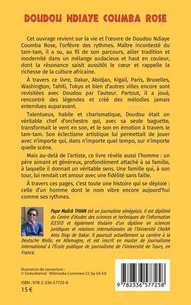 Doudou Ndiaye Coumba Rose (9782336577258-back-cover)