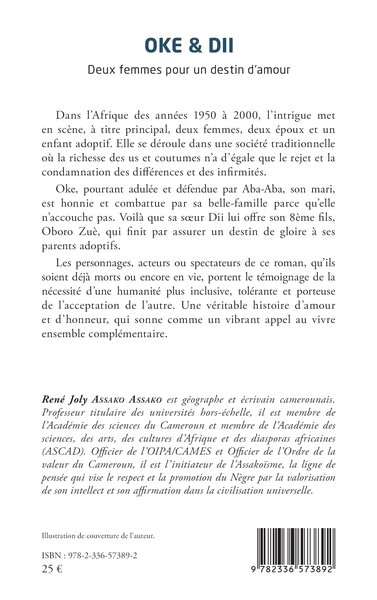 OKE & DII, Deux femmes pour un destin d’amour (9782336573892-back-cover)