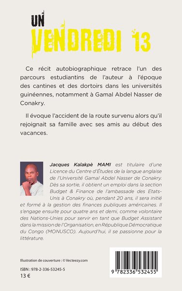 Un vendredi 13 (9782336532455-back-cover)