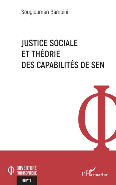 Justice sociale et théorie des capabilités de Sen (9782336533292-front-cover)