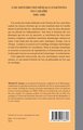 Une histoire des réseaux d’artistes en Caraïbe 1960 -1980, Processus de stolonisation des arts plastiques aux arts vivants (9782336576657-back-cover)