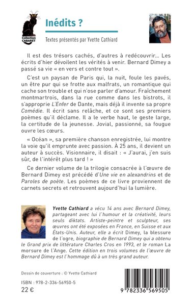 Inédits ? (9782336569505-back-cover)