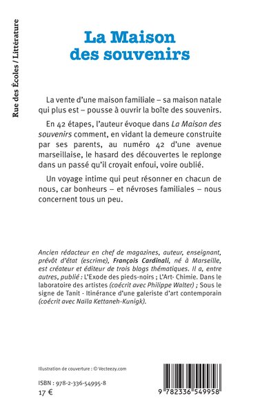 La Maison des souvenirs, Mélancolie de pierres (9782336549958-back-cover)
