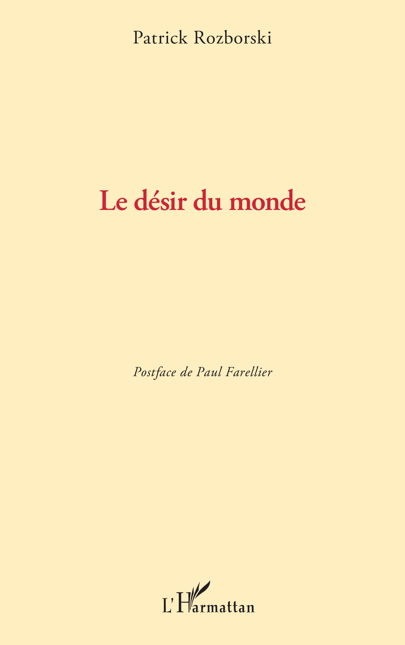 Le désir du monde (9782336569994-front-cover)