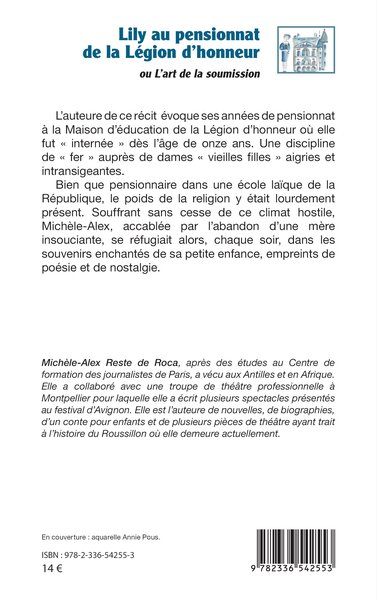 Lily au pensionnat de la Légion d’honneur, ou L’art de la soumission (9782336542553-back-cover)