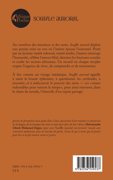Souffle auroral (9782336559537-back-cover)