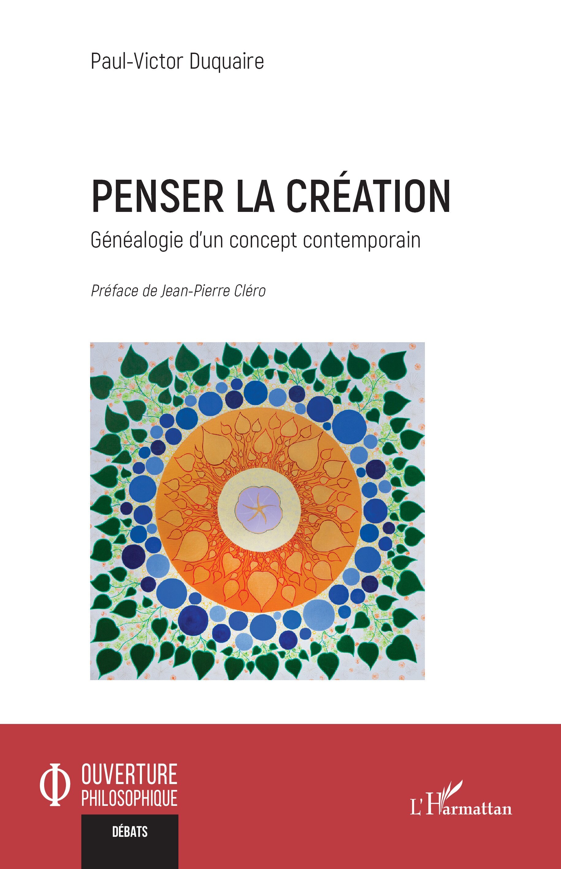 Penser la création, Généalogie d’un concept contemporain (9782336583013-front-cover)