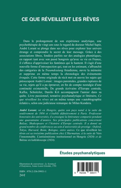 Ce que réveillent les rêves (9782336599311-back-cover)