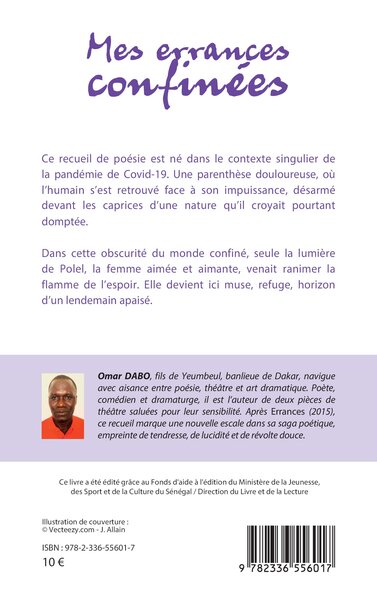 Mes errances confinées (9782336556017-back-cover)