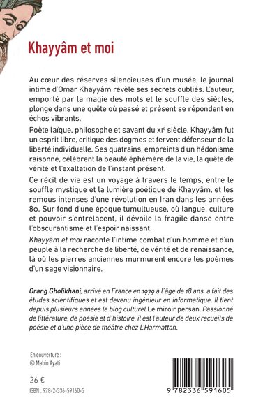 Khayyâm et moi (9782336591605-back-cover)