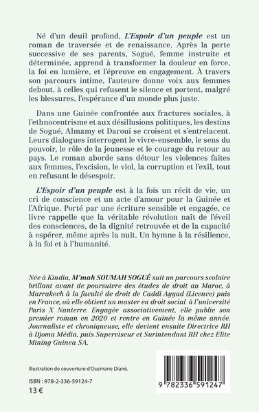 L'espoir d'un peuple (9782336591247-back-cover)